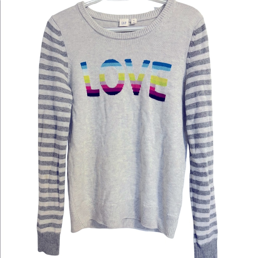 Cozy Gap Sweater - LOVE